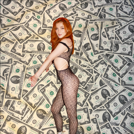 Diamond Girl Fishnet Crotchless Bodystocking