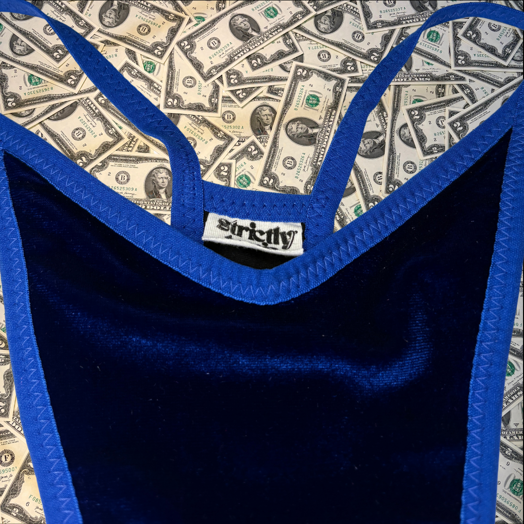Blue On Blue Velvet x StrictlyTonic Bikini