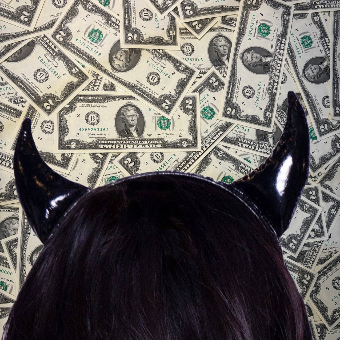 Vinyl Devil Horns