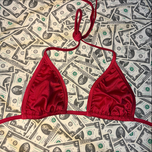 Less Tiny Triangle Bikini Top