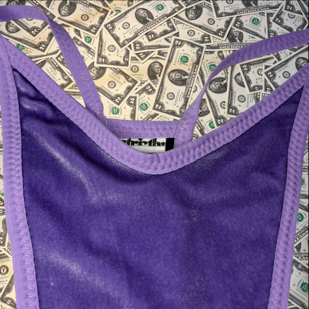 Lilac On Lavender Velvet x StrictlyTonic Bikini