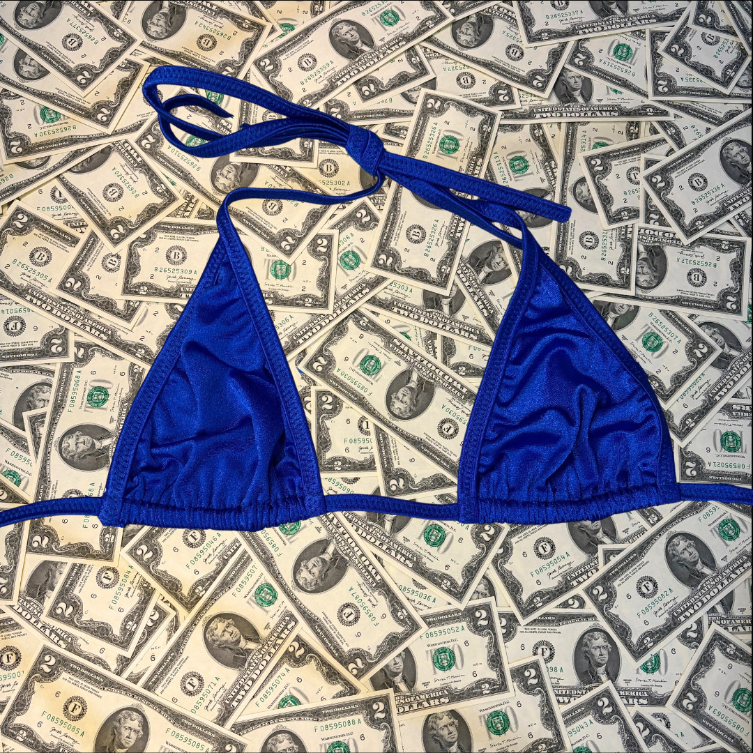 Less Tiny Triangle Bikini Top