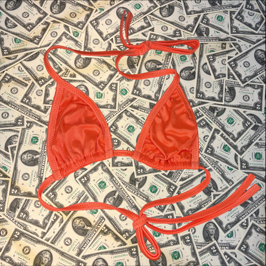 Less Tiny Triangle Bikini Top