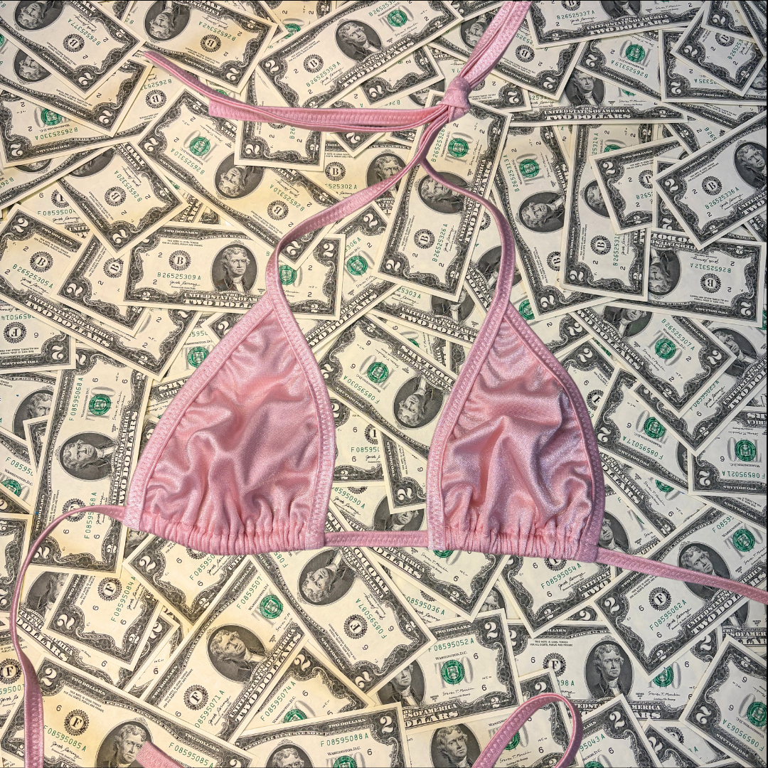 Less Tiny Triangle Bikini Top