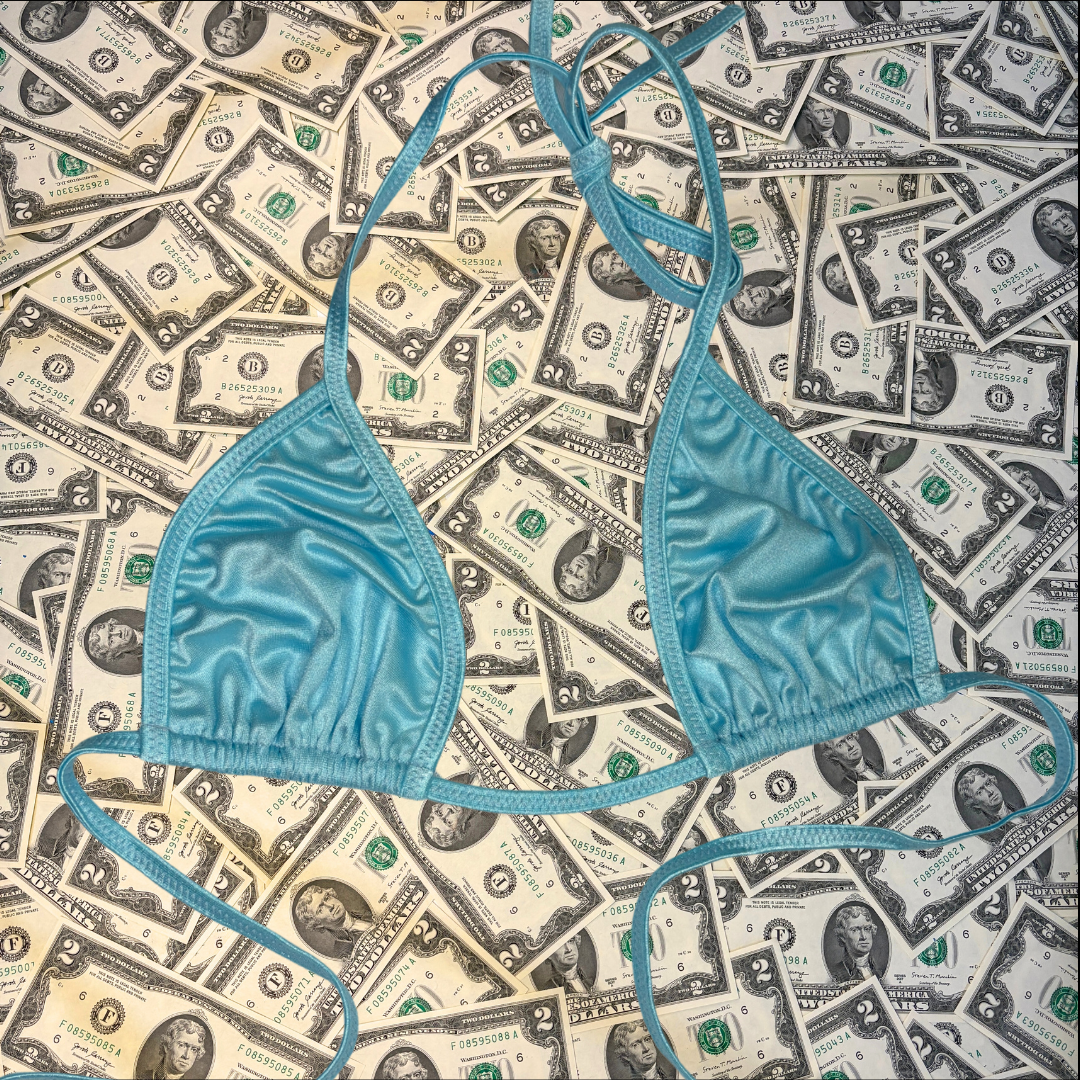 Less Tiny Triangle Bikini Top