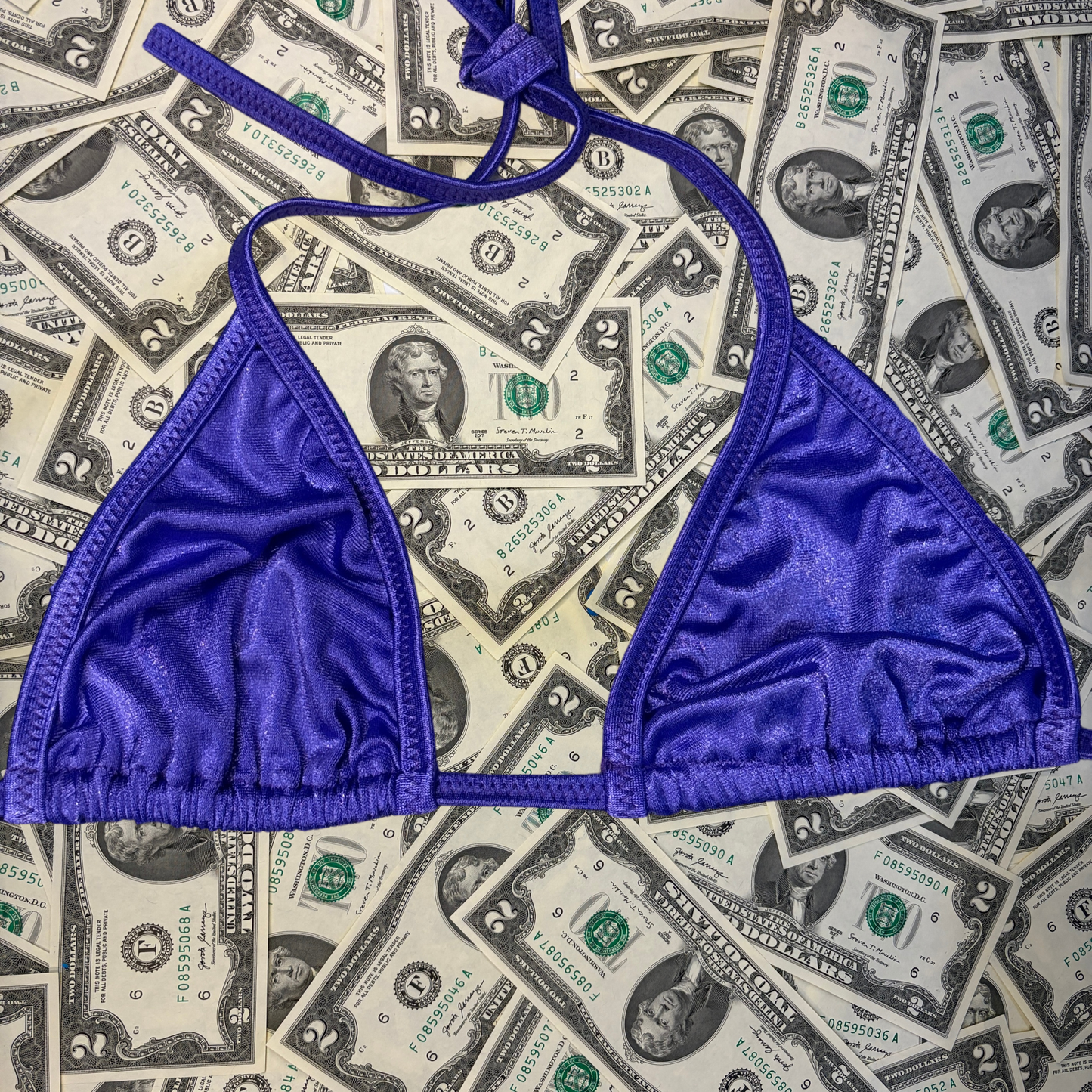 Less Tiny Triangle Bikini Top