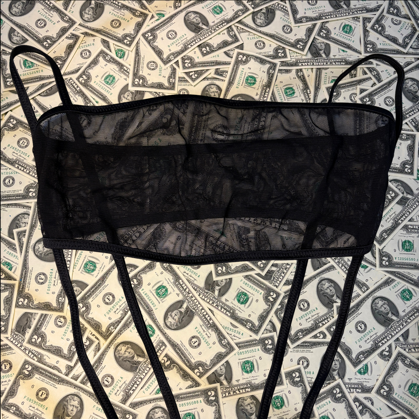 Mesh Mommy Tube Top