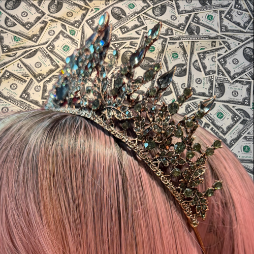 Champagne Queen Tiara