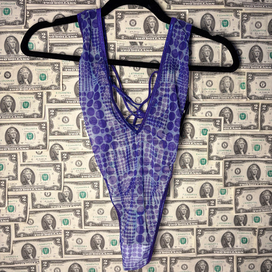 Lace Up Romper