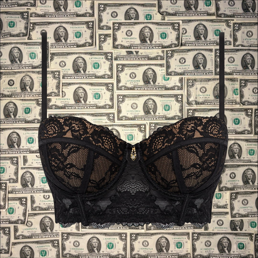 Naughty List Bustier Top