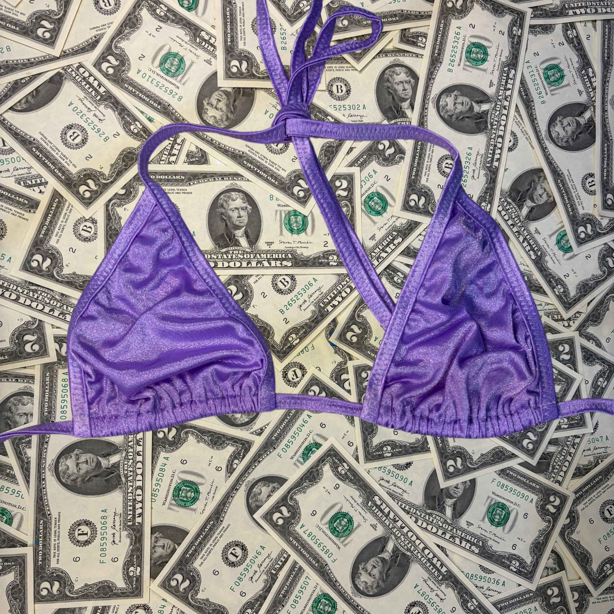 Tiny Triangle Bikini Top