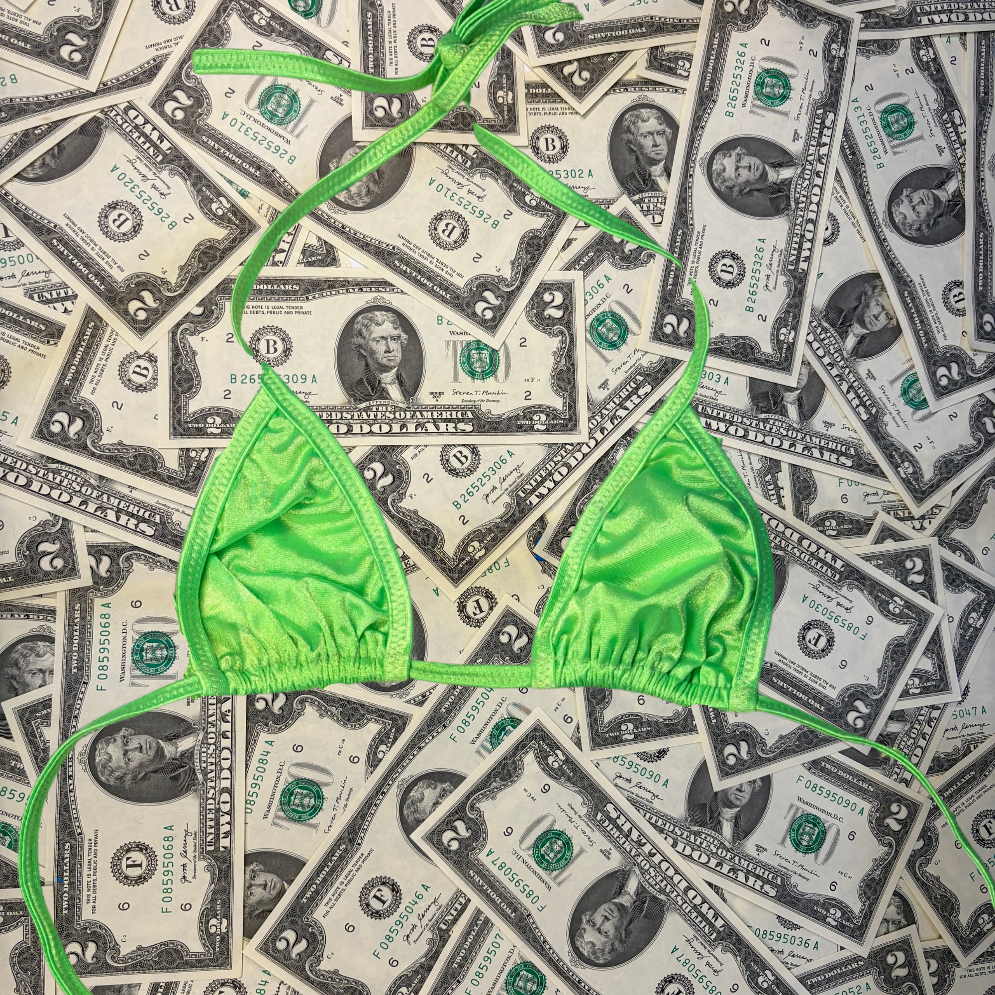 Xtra Tiny Triangle Bikini Top