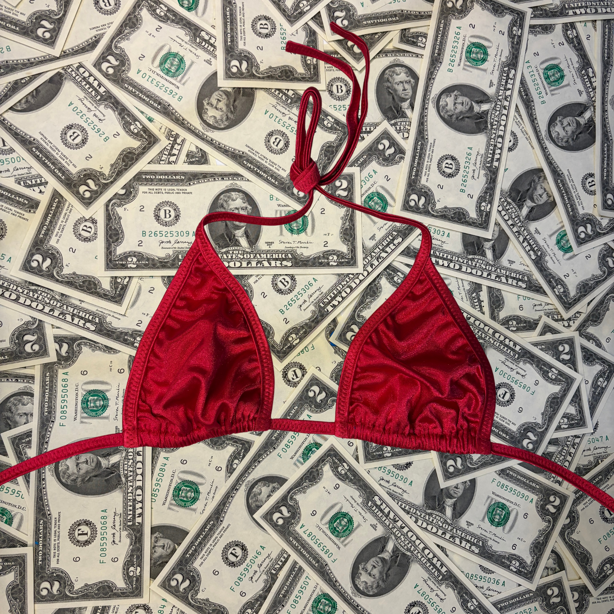 Tiny Triangle Bikini Top