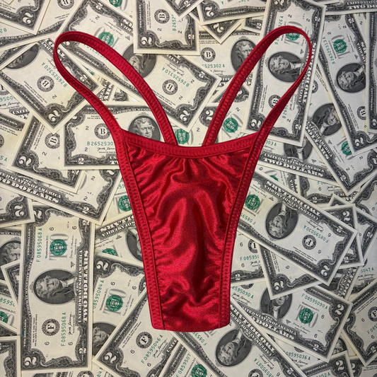 Y-Back Thong Bikini Bottoms