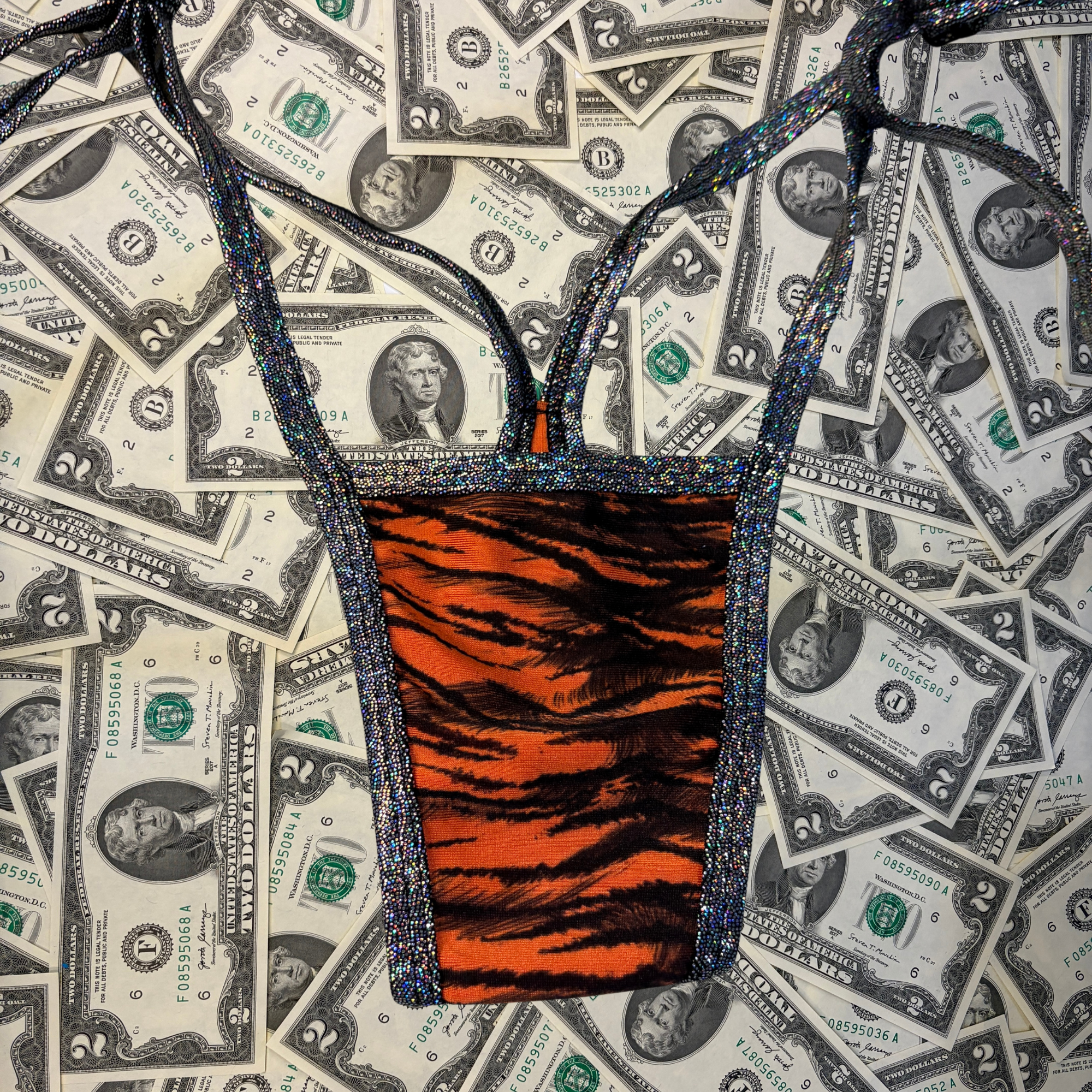 Side Tie Thong Bikini Set