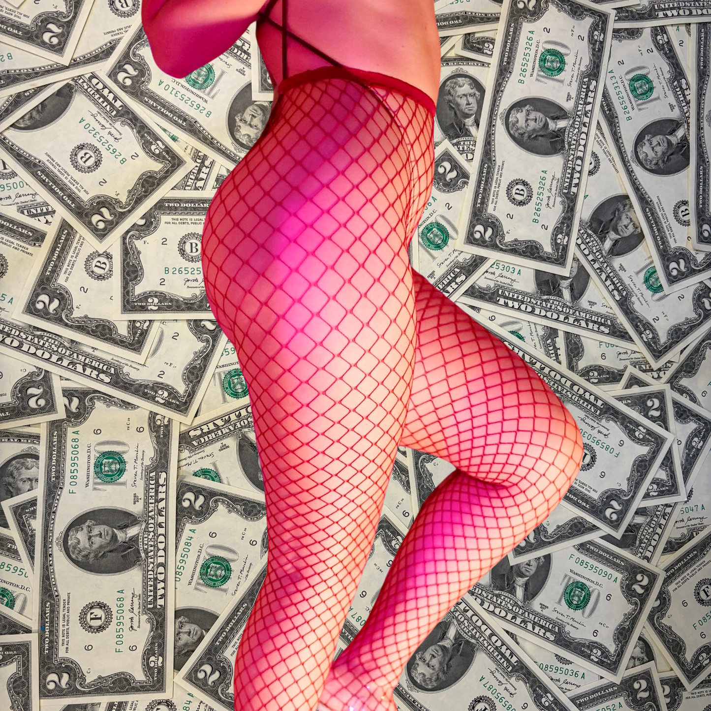Classic Fishnet High Waisted Tights